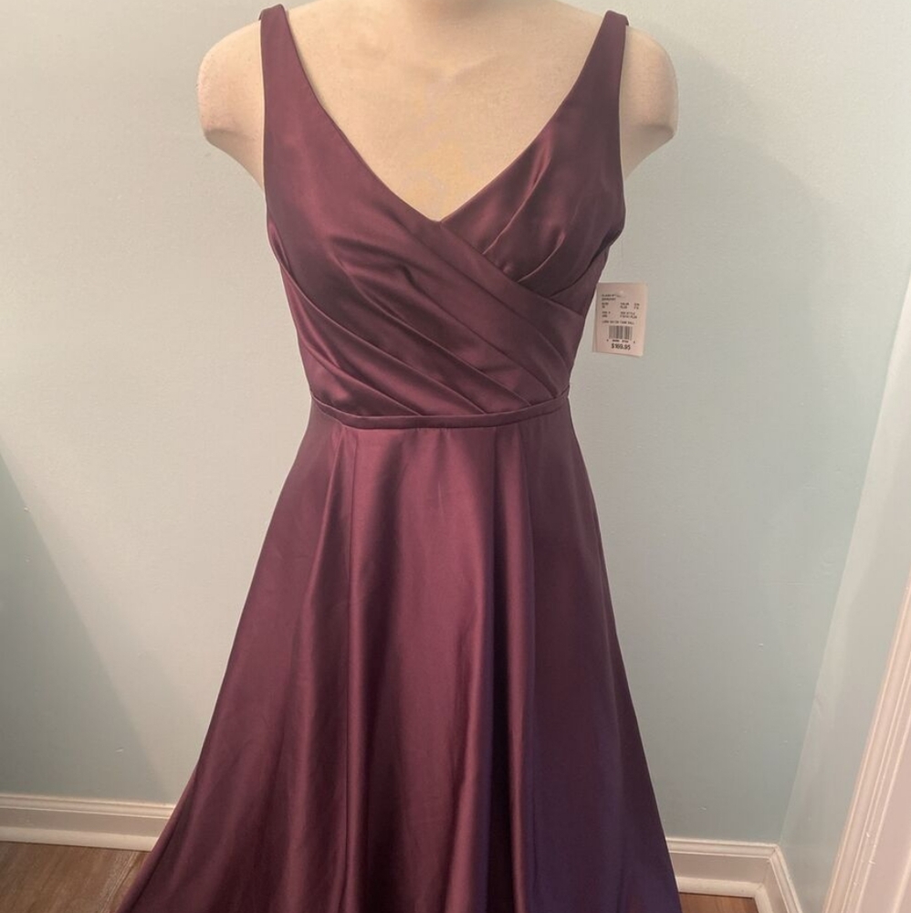 David's Bridal Formal Dress - Plum